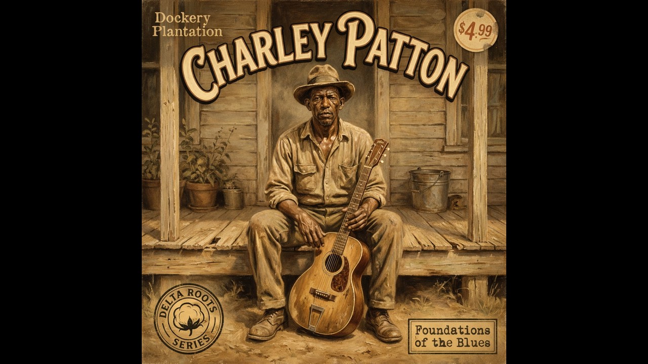 Charley Patton – The Father of Delta Blues (1929–1934) | Rare Recordings Collection