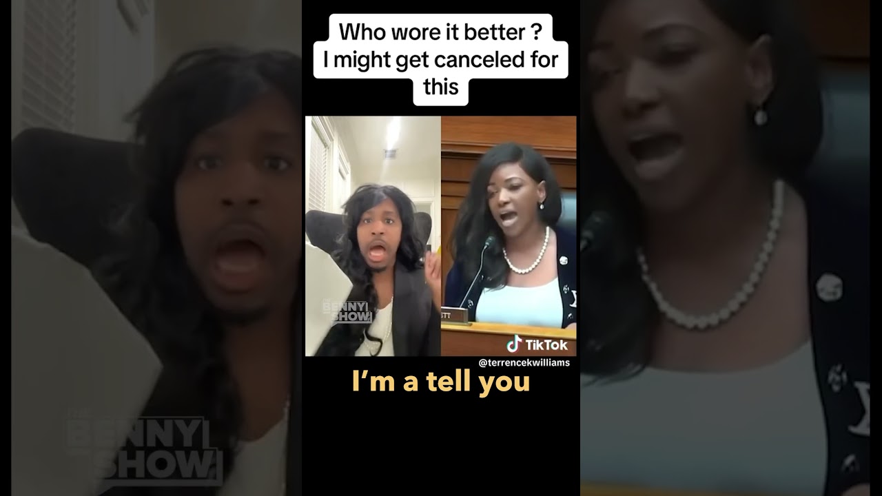 WHO WORE IT BETTER??? 🤣🤣🤣