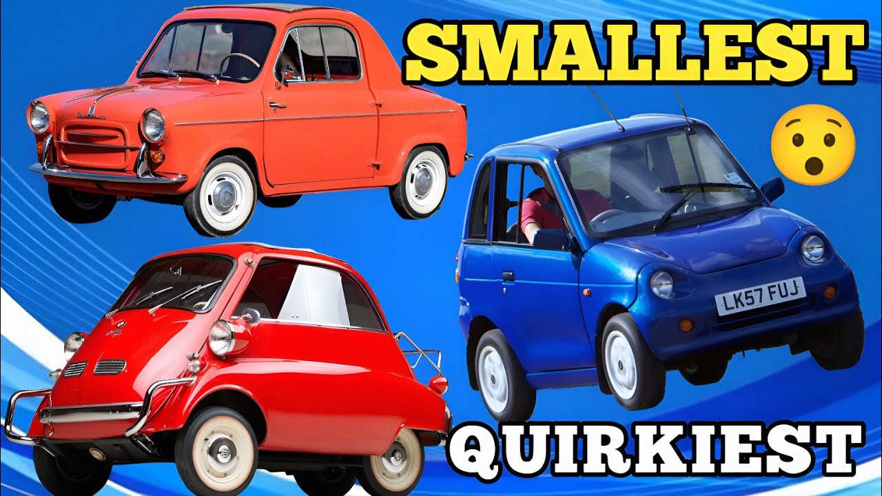 Самые маленькие автомобили в мире | Обзор микроавтомобилей 