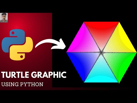 python turtle || create a amazing graphics (Advance)"no talking"