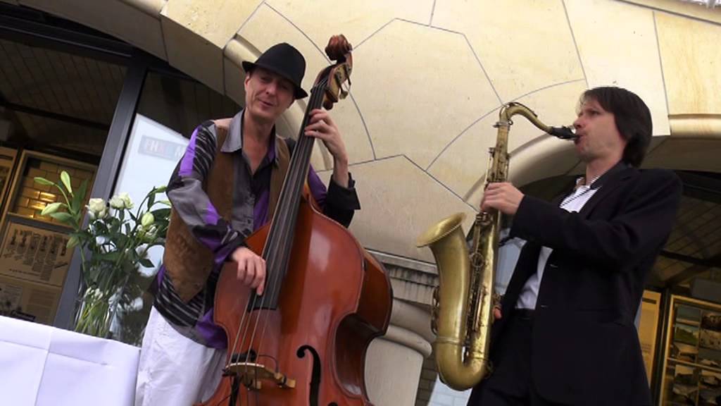 SWING DUO BERLIN  °°° FÜR IHR EVENT °°° KONTRABASS & SAXOPHON °°°