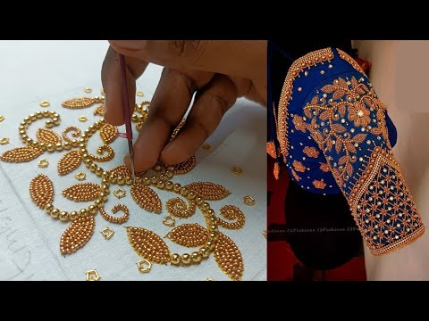 Blouse designs || Bridal blouse design || #aariembroidery2_0 #aariwork ...