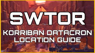 SWTOR: Korriban Datacron Location Guide