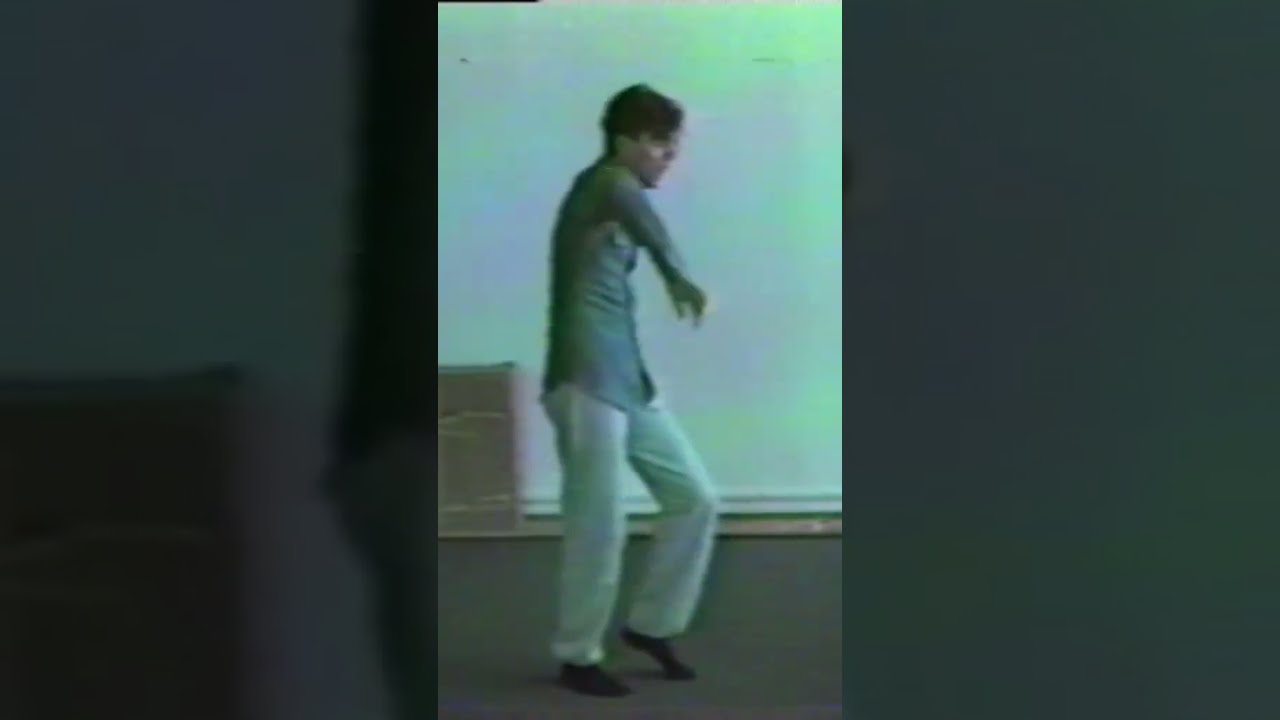 David Byrne Rehearsing Dances For Stop Making Sense Tour 1983 