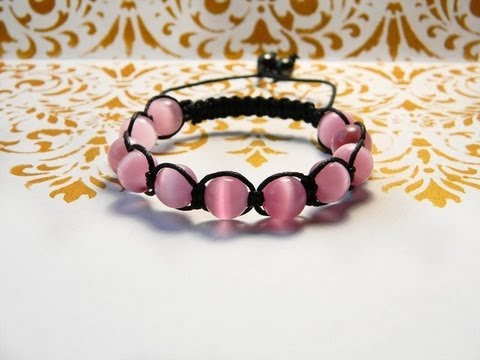 Как сделать браслет Шамбала. Shamballa Bracelet.