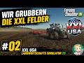 XXL FELDER AM START! Wir GRUBBERN alles um 🚜💥 #02 XXL USA Landwirtschafts Simulator 25