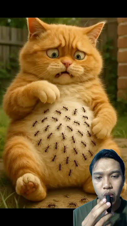 Download lagu Save the Cat From Ants‼️ #shorts #cat #cats