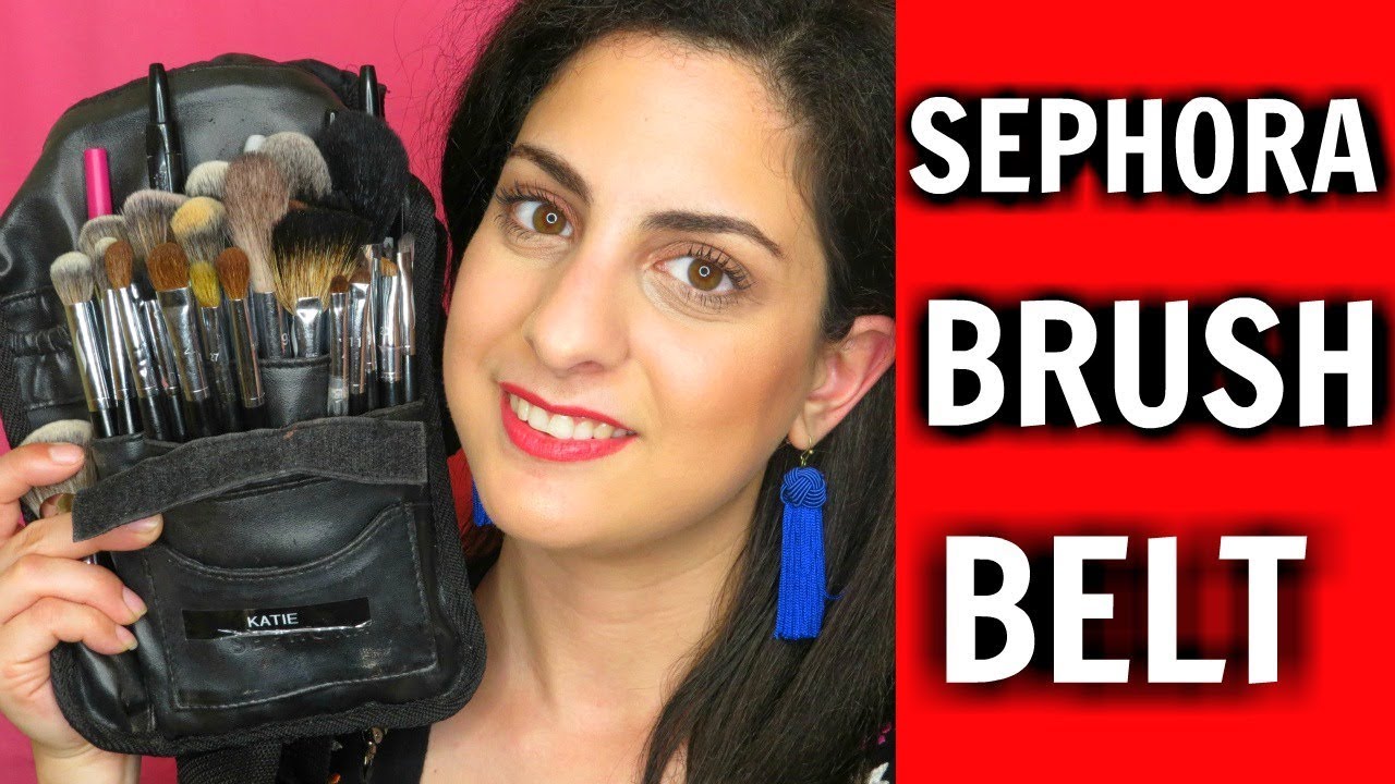 What's In my SEPHORA BRUSH BELT!