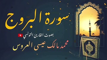 تلاوة محبّرة لسورة البروج برواية قالون عن نافع المدني