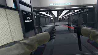 Demo of haptics triggering tracking issues with the Valve Index controller