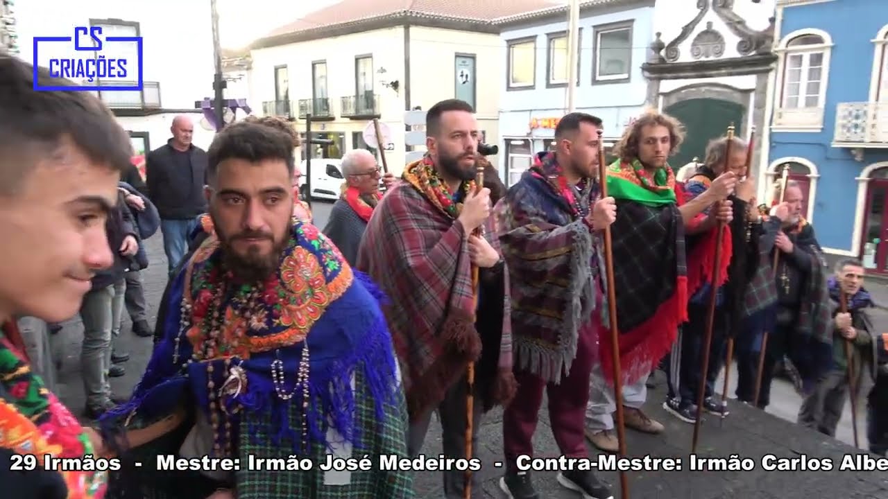 Romeiros Sta Barbara de Ponta Delgada. Na Igreja da Conceição, Ribeira Grande. 2026