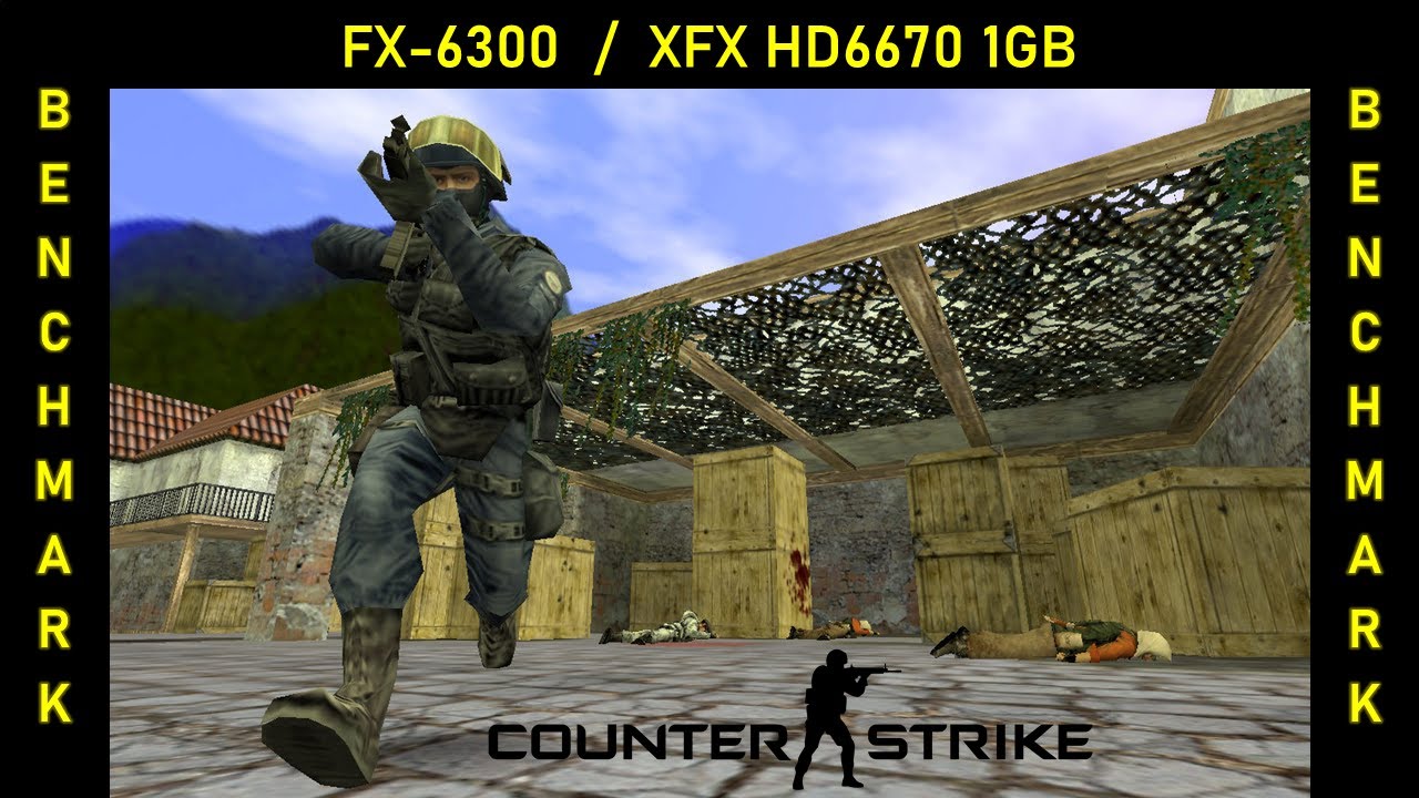 Counter Strike 1.6 Benchmark (XFX HD-6670 1GB / FX-6300) 2024
