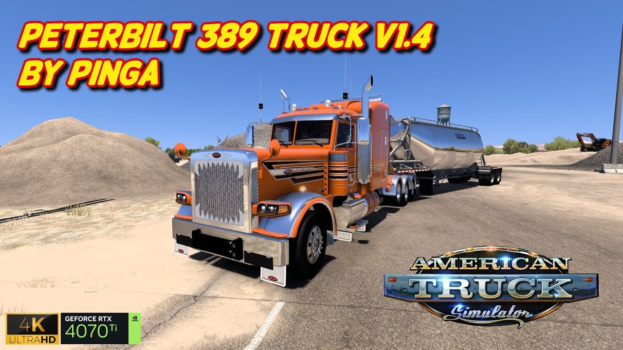 American Truck Simulator 🚛 | Peterbilt 389 Truck v1.4 By Pinga |🚛⛽