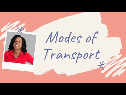 CSEC Principles of Business (LSC 4) - Modes of Transport