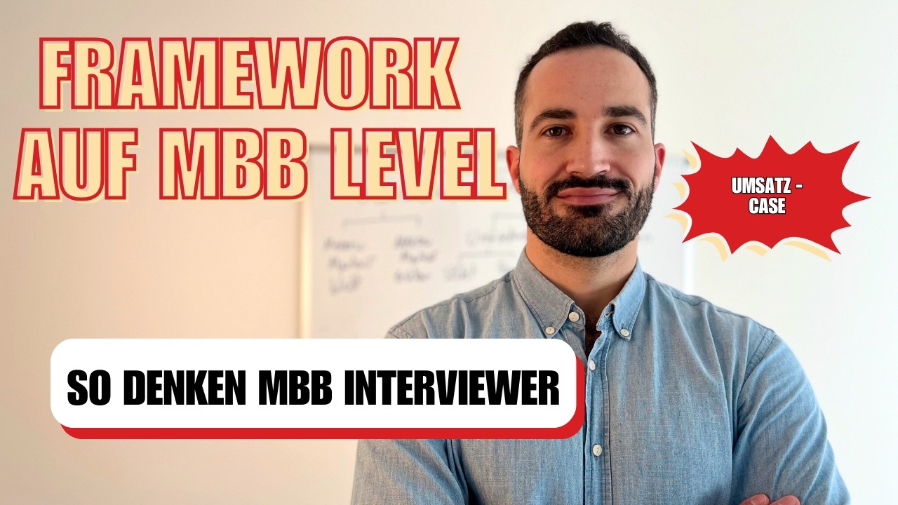 Strukturiere einen Case mit einem ex-MBB Interviewer