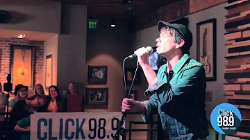 Nate Ruess "Just Give Me a Reason" Live at Click 98.9's Acoustic Lounge