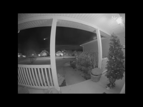 Doorbell camera captures
