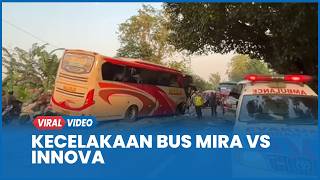 Download lagu Kecelakaan Bus Mira Vs Innova di Sidoarjo, 1 Meninggal
