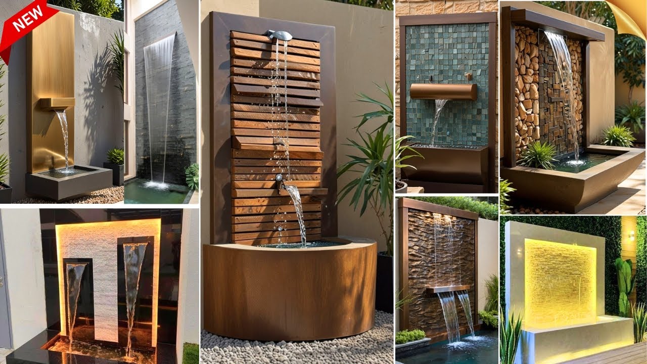 Beautiful Fountain Backyard & Front Yard HOME Design Ideas | Modern Garden Fountain Inspiration#03