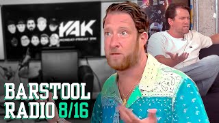 Dave Portnoy Calls Out Barstool Radio and The Yak's Schedule Overlap - Barstool Radio