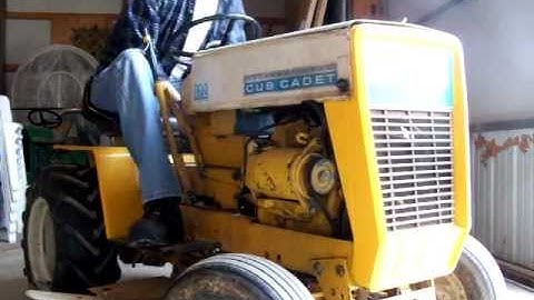 Cub Cadet 122 Start