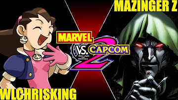 MvC2 Mvci Umvc3 WLCHRISKING vs MAZINGER Z pt 2