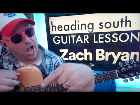 How To Play Heading South - Zach Bryan Guitar Tutorial (Beginner Lesson!)