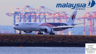 Malaysia Airlines MH123 Kuala Lumpur-Sydney (KUL-SYD) 9M-MNP, A330-900