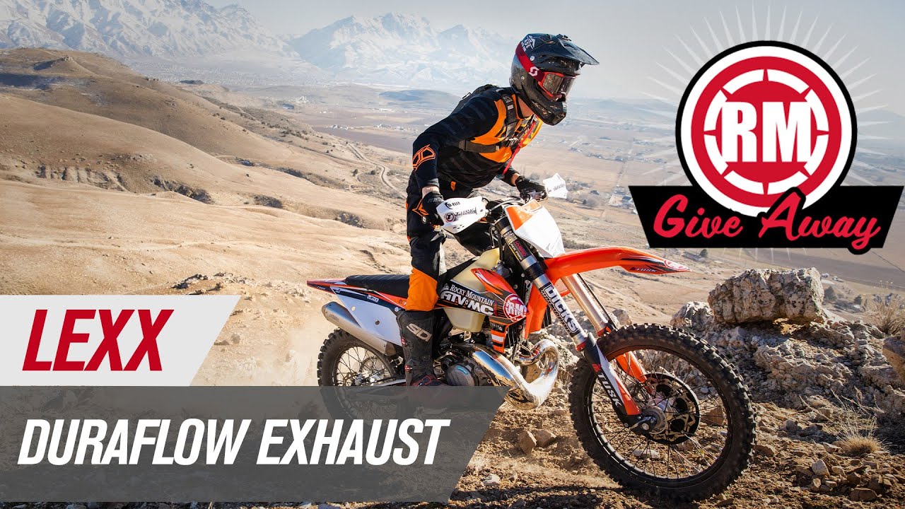 2022 March Giveaway Lexx DuraFlow 2Stroke Dirt Bike Pipe YouTube
