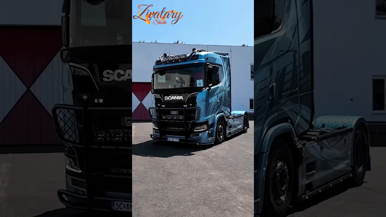 LOUD Scania 770S V8 Frost Edition❄️🚛🔊 