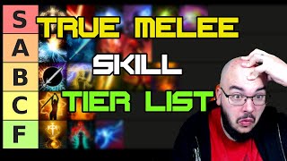 Best Strike Skill Tier List - OP or Useless? - Ranking all TRUE Melee Skills in Path of Exile