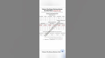 Computer Pairing Scheme First Year || 1st year Computer Pairing Scheme
