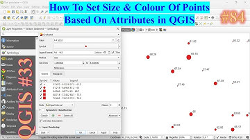84 || Learn How to Set Size & Colour of Points Based on Values from Attribute Table in QGIS
