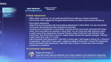 Offline mode, Visual Adjustments, New revamp commander and More!!.: Magic chess GoGo Advance 