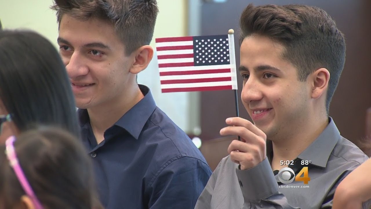 Dozens Of Children Proud To Call Themselves Americans