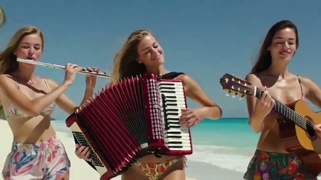 AMENO – 🌴 TROPICAL DANCE FUSION 2026 ☀️  🎸 FLAMENCO GUITAR • 🪗 ACCORDION • 🎶 FLUTE