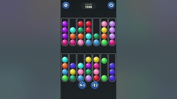 Ball Sort by Infinite Joy (V2): Levels 1335, 1336, 1337