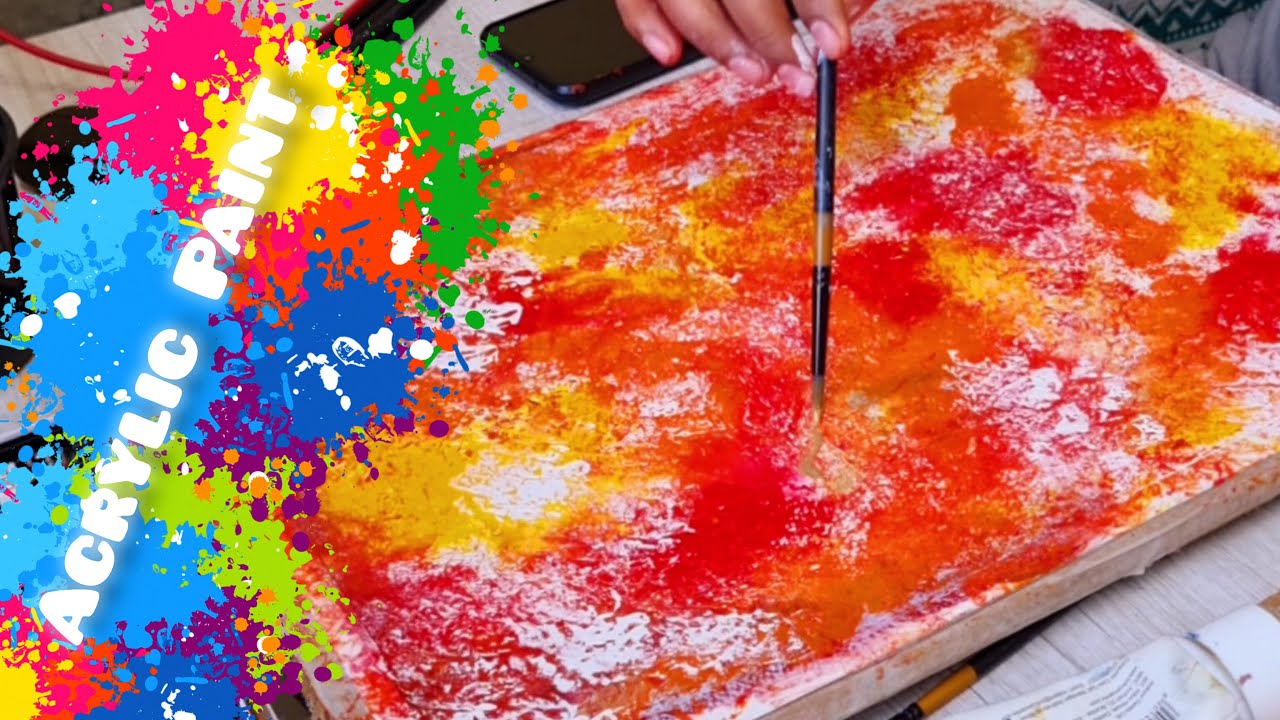 Abstract Acrylic Painting For Beginners | Abstract Figurative Painting in Acrylics