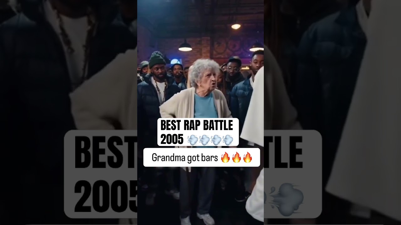 GRANDMA VS GOON RAP BATTLE 