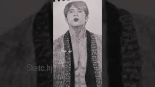 BTS Jin #btsfanart #bts #btsdrawings #shorts #btsedits #jin