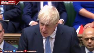 Erdoğan Johnsona Başarılar Diledi