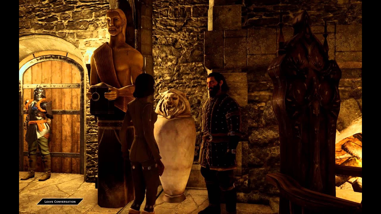 Blackwall Romance Victory Party Conversation Dragon Age Inquisition