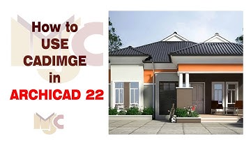 #GRAPHISOFT #cadimage #MJCdesigns Realistic Roof using cadimage in Archicad22