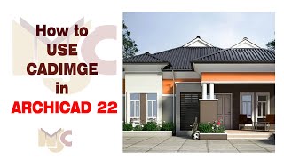 #GRAPHISOFT #cadimage #MJCdesigns Realistic Roof using cadimage in Archicad22