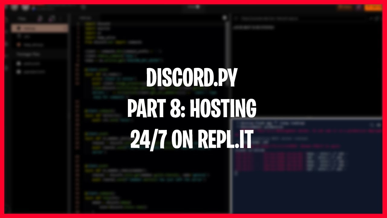 Discord bot in Python! - Replit