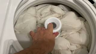 Washing a KING SIZE Comforter in a Speed Queen EASILY DONE