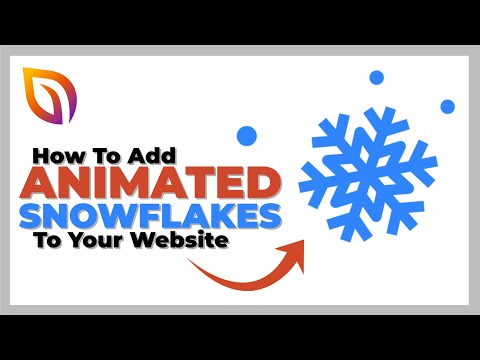 How To Add Animated Snowflakes To Your Website (No Coding!)