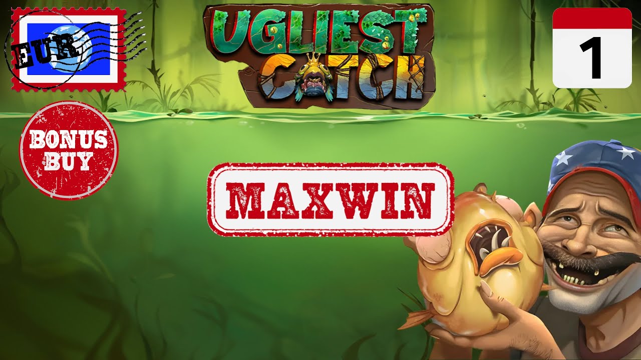 UGLIEST CATCH 🎣🐡 | MAX WIN | 2024-12-17 | 1.00 EUR | 50000x | BONUS BUY | STAKE 🇺🇳 | EP1