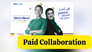 Part 1 How I Got This Brand Deal? Hbl Visa Urdu Paid Collaborations Creators Business