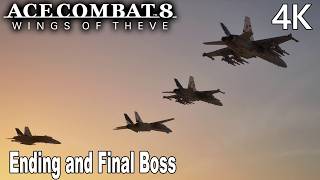 Details Ace Combat 8: Wings of Theve Ending and Final Boss 4K Update